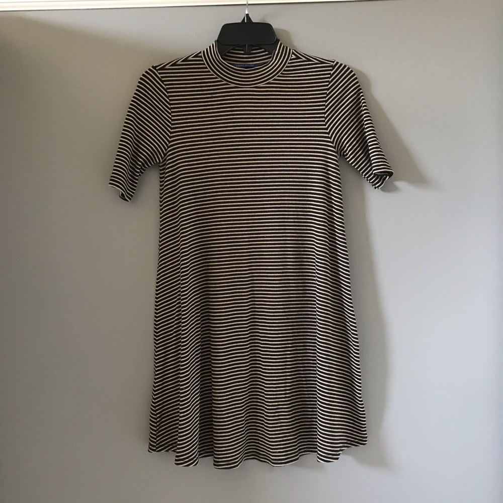 Stripped T-shirt dress